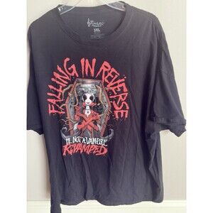 3XL Halloween My Chemical Romance Vampire Shirt retro black shirt